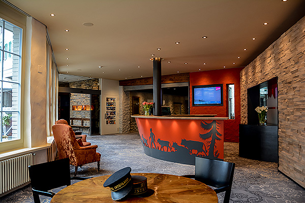 Umgestaltung Eingangshalle, Hotel Interlaken