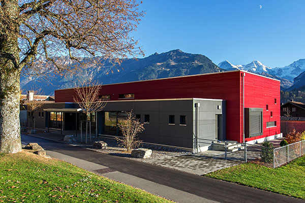 Neubau Doppelkindergarten Steindler, Unterseen